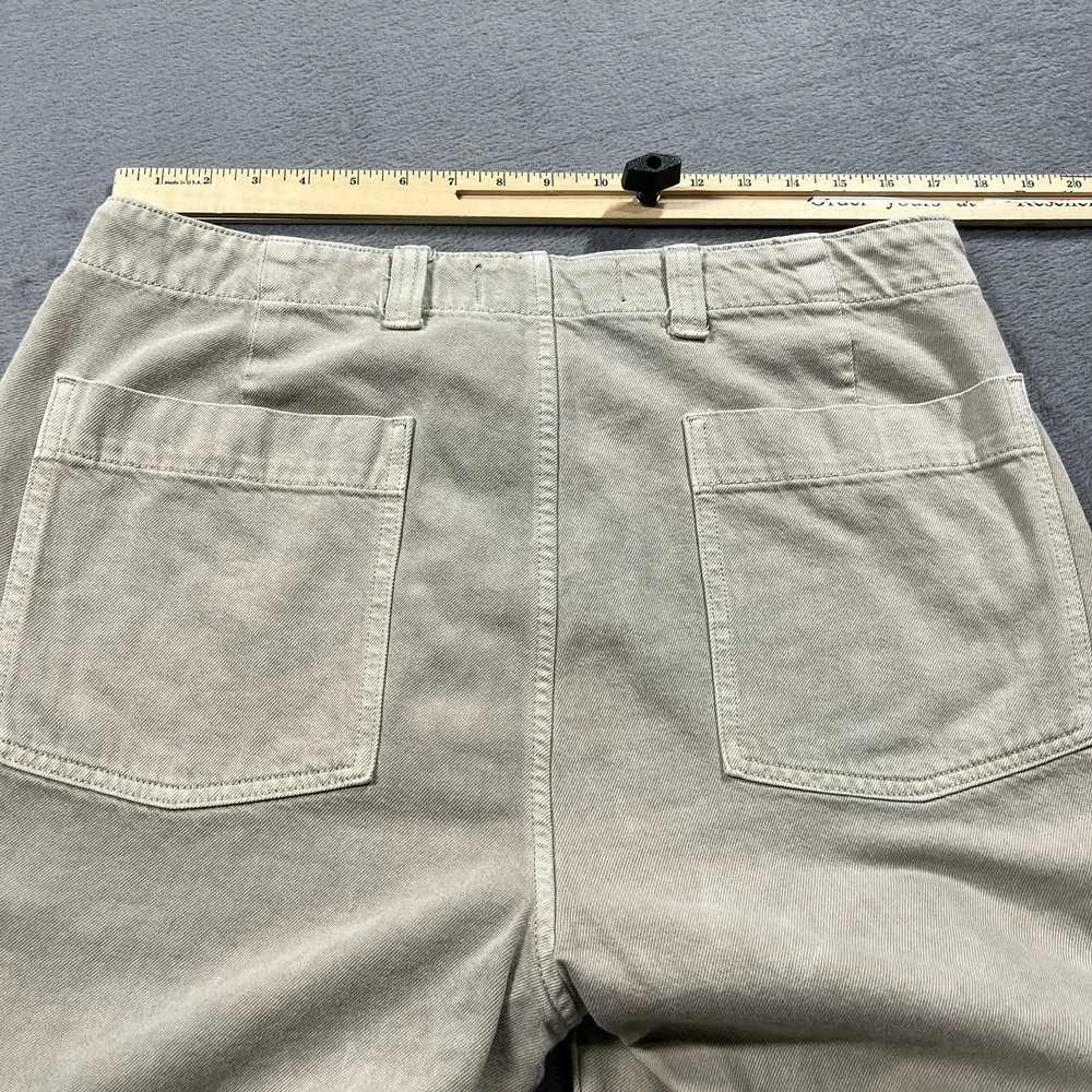Abercrombie & Fitch Jeans Mens 34x32 Tan A&F Lightweight Jean Loose Baggy Denim